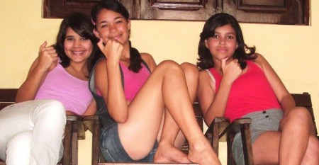 Duda Felix, Ariane Tavares e Myllena Mota - Bom Jardim-PE